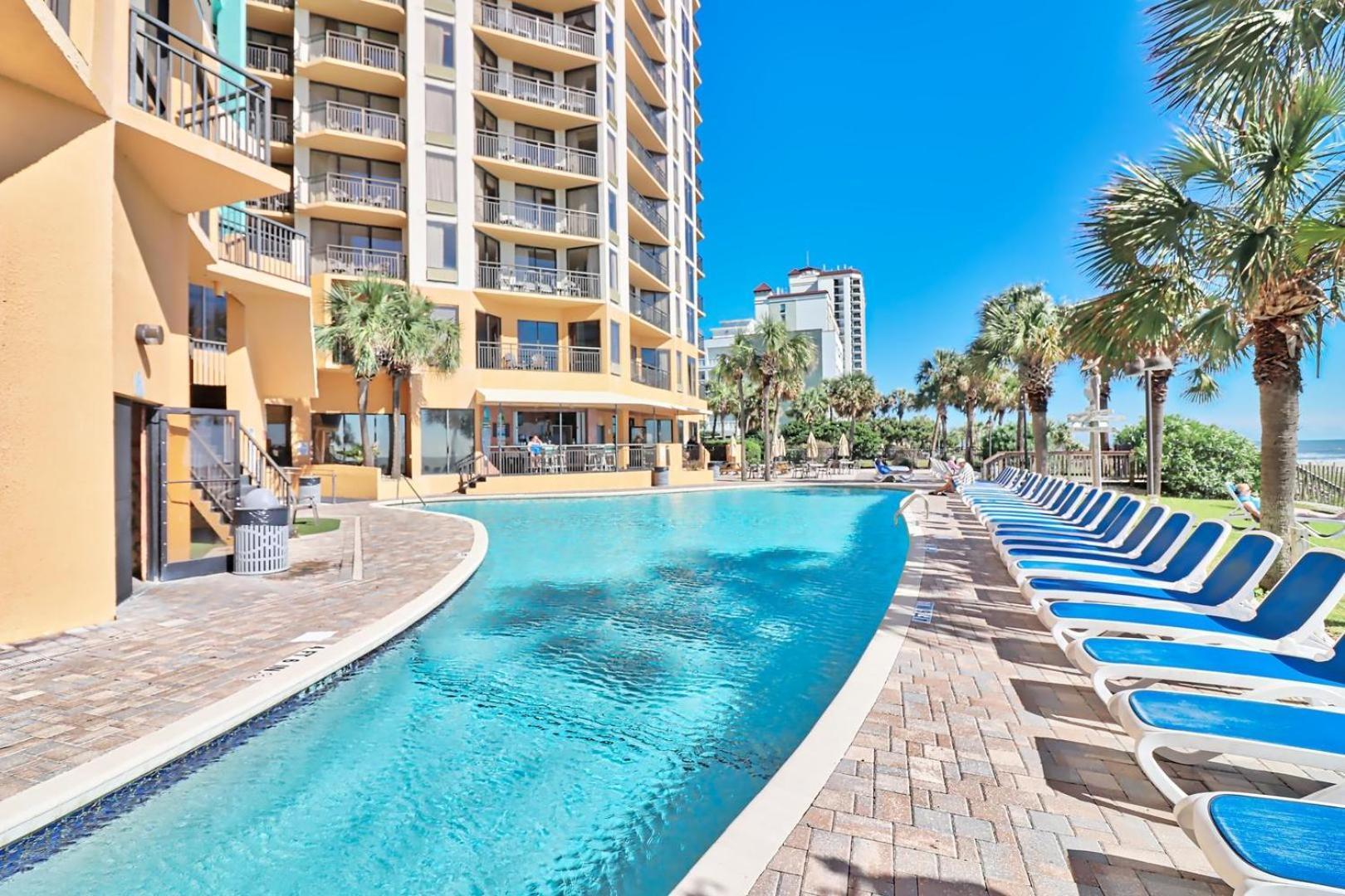 Enticing Ocean View Condo Located On The Blvd, Wifi Included, Monthly Winter Ren Myrtle Beach Buitenkant foto